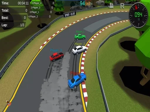 Private Racing Drift io Multiplayer Games
